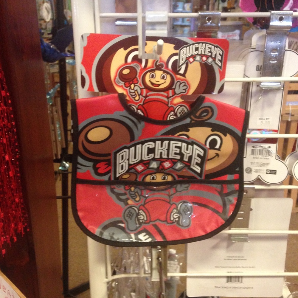 OSU Baby Brutus Bib